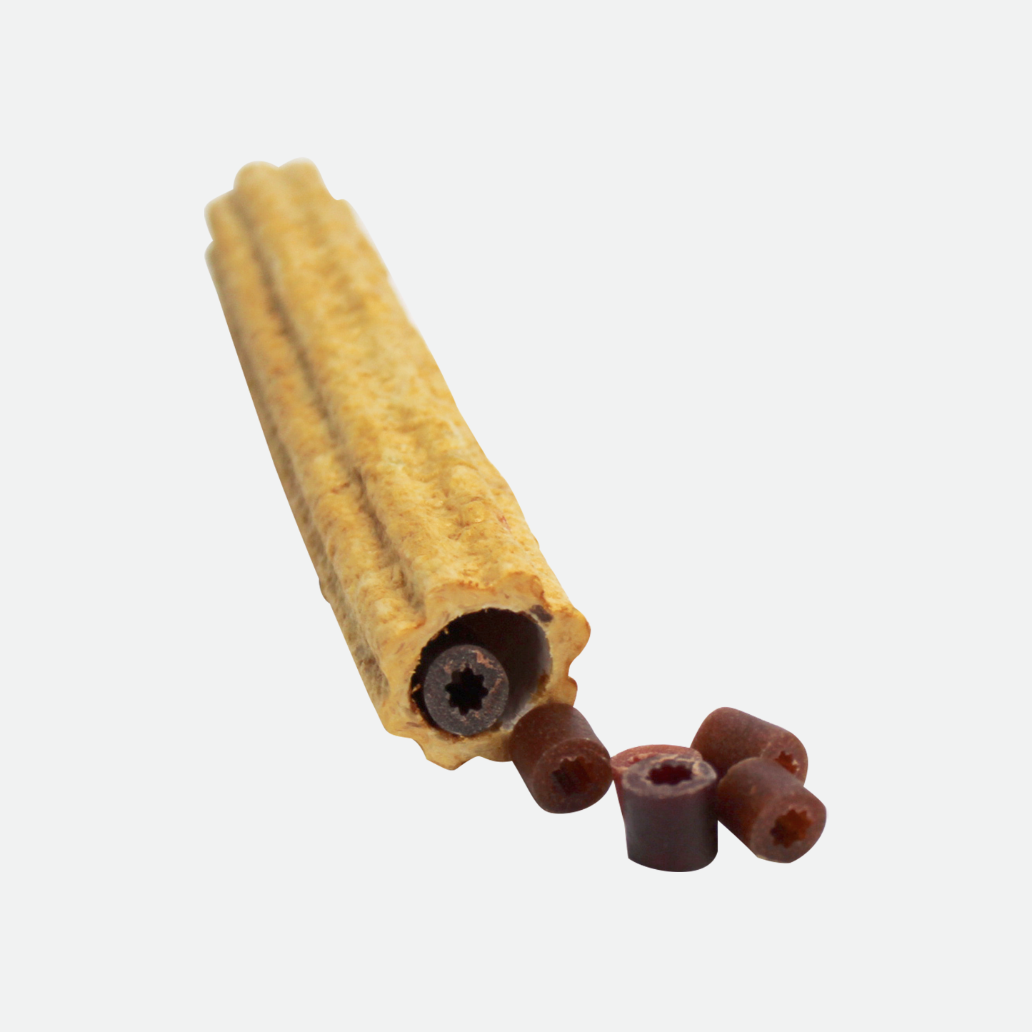 Dental chew bone for dog, surprise cookies