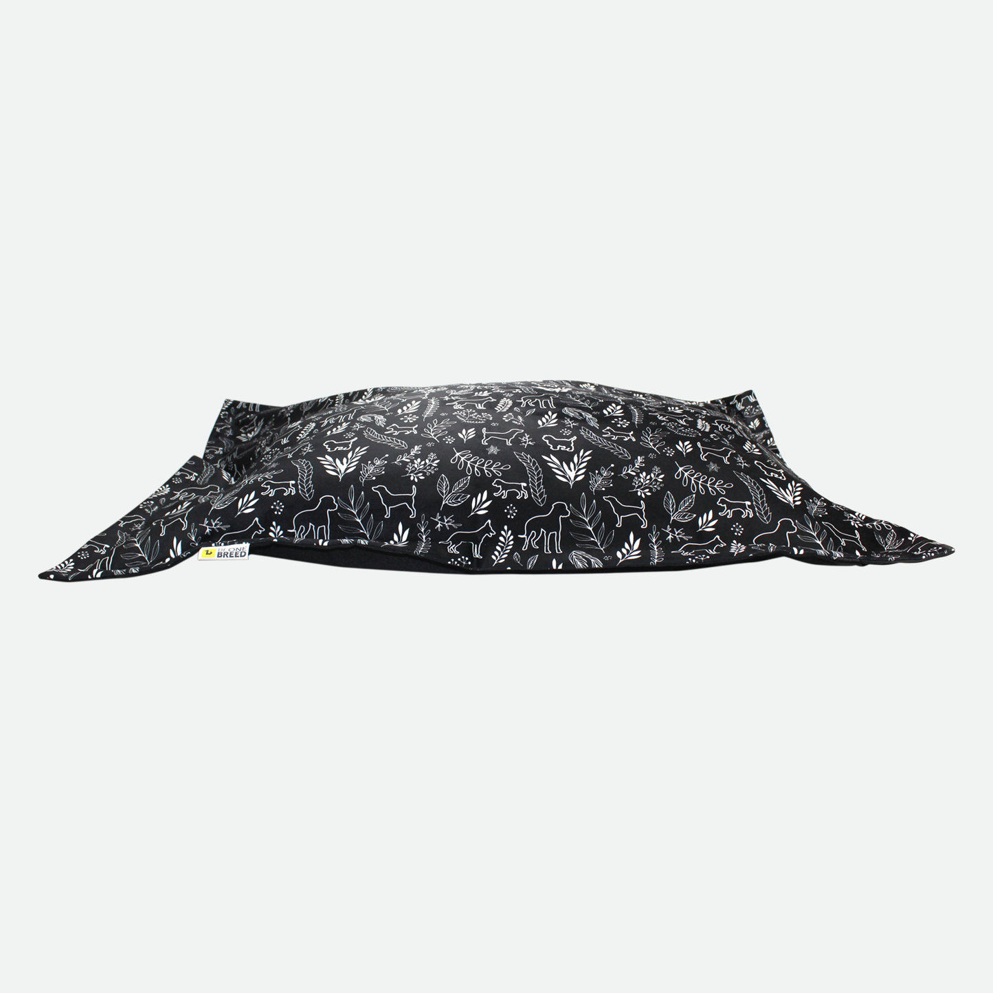 Memory foam dog bed, botanical dogs style