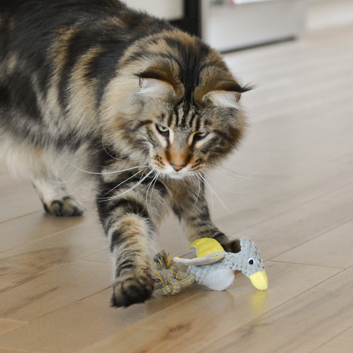 Plush toy for cat, pyro style