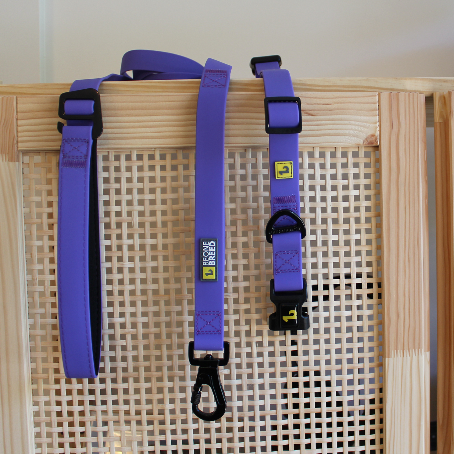 Silicone leash for dog, Very Peri style