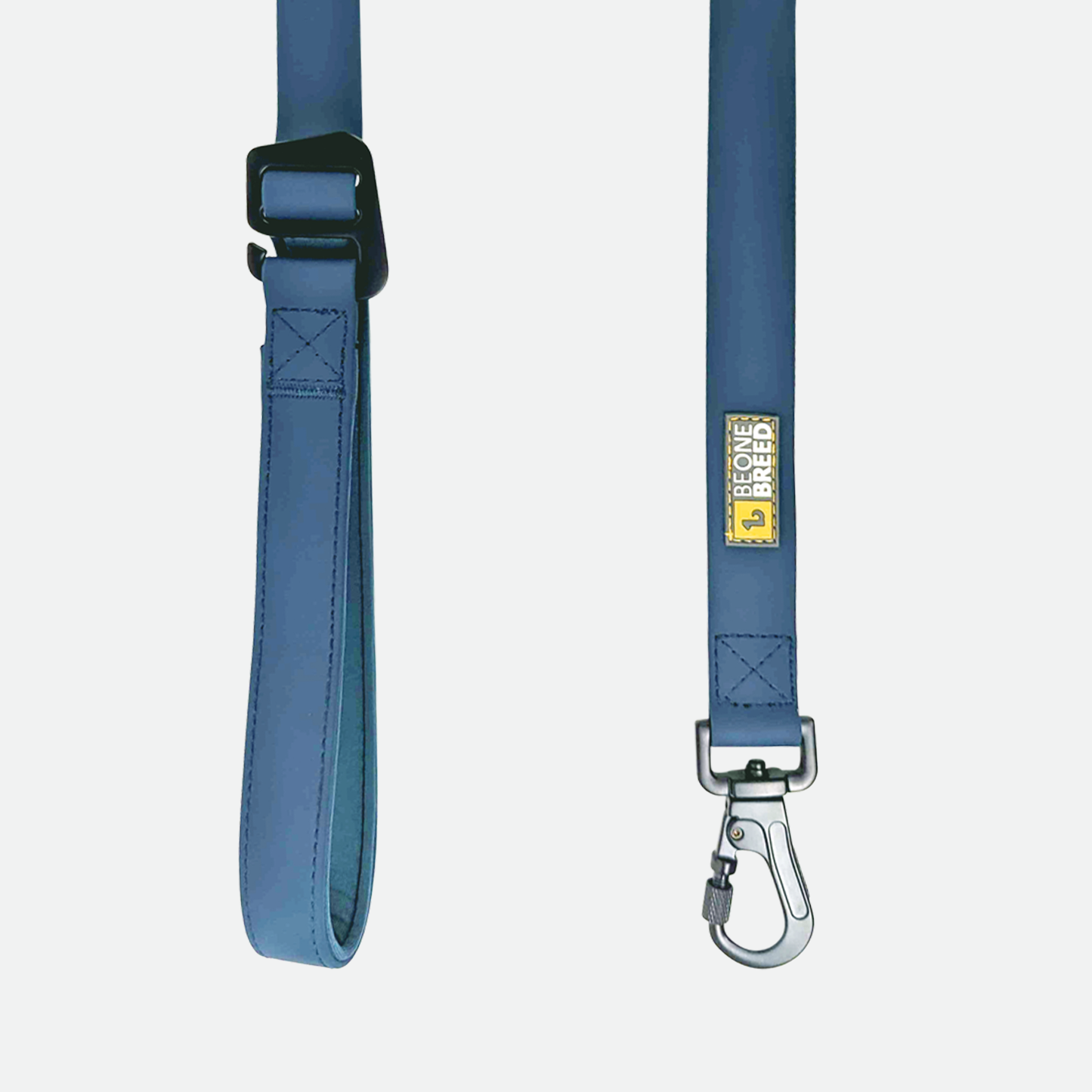 Silicone leash for dog, teal style