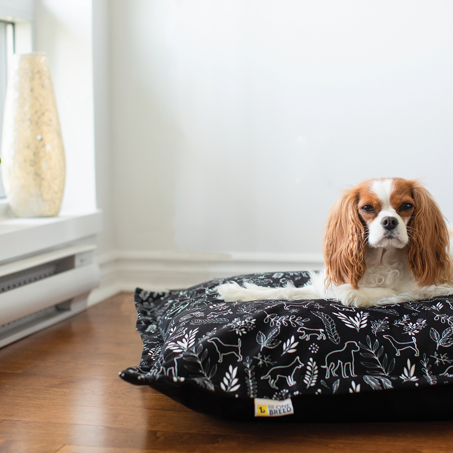 Supplementry cloud dog bed cover, botanical dogs
