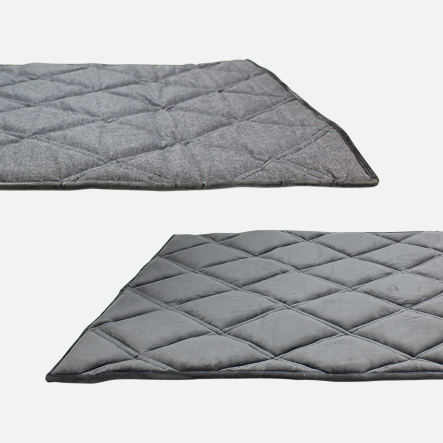 Crate dog bed, dark gray