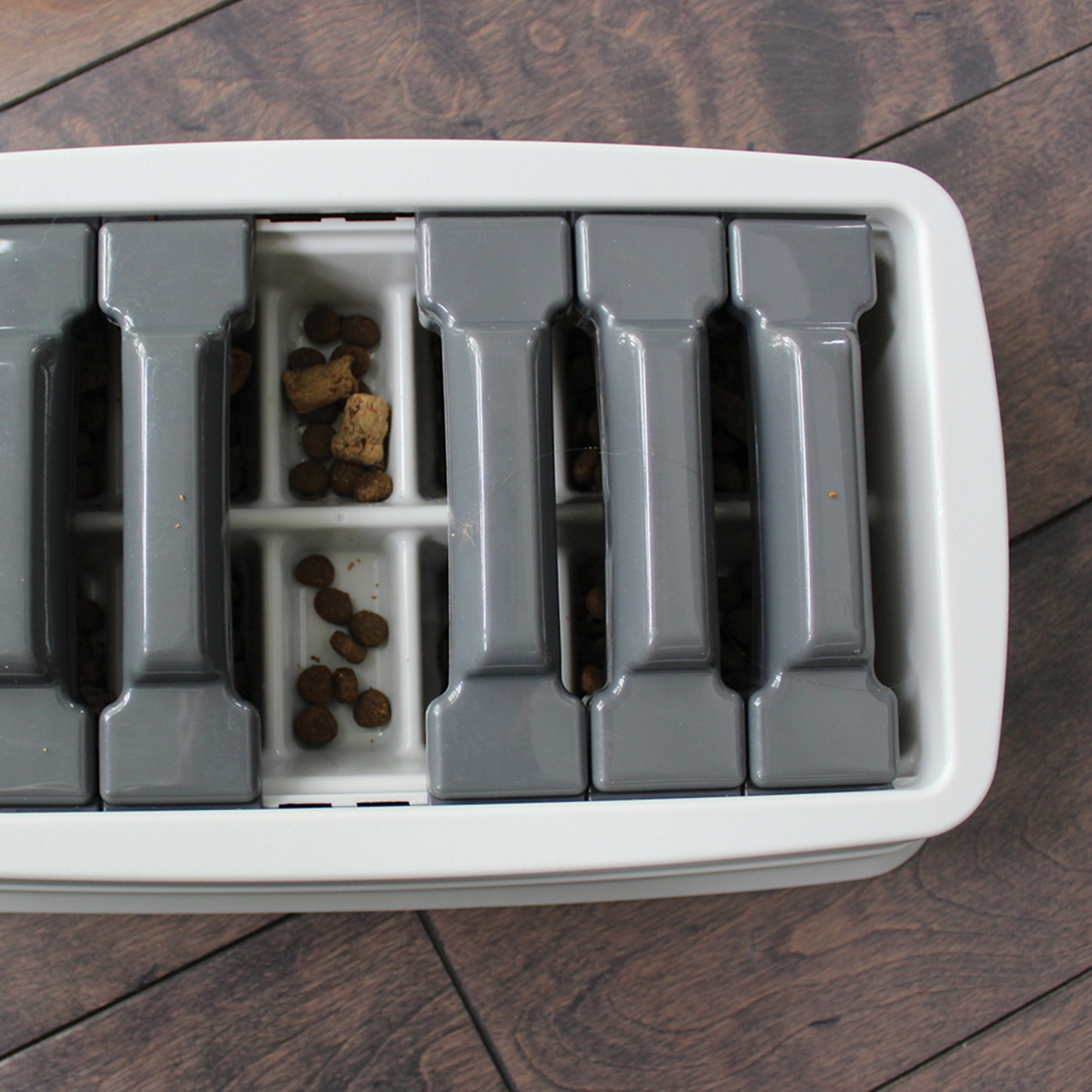 Interactive puzzle feeder bowl for cat and dog, multi-levels