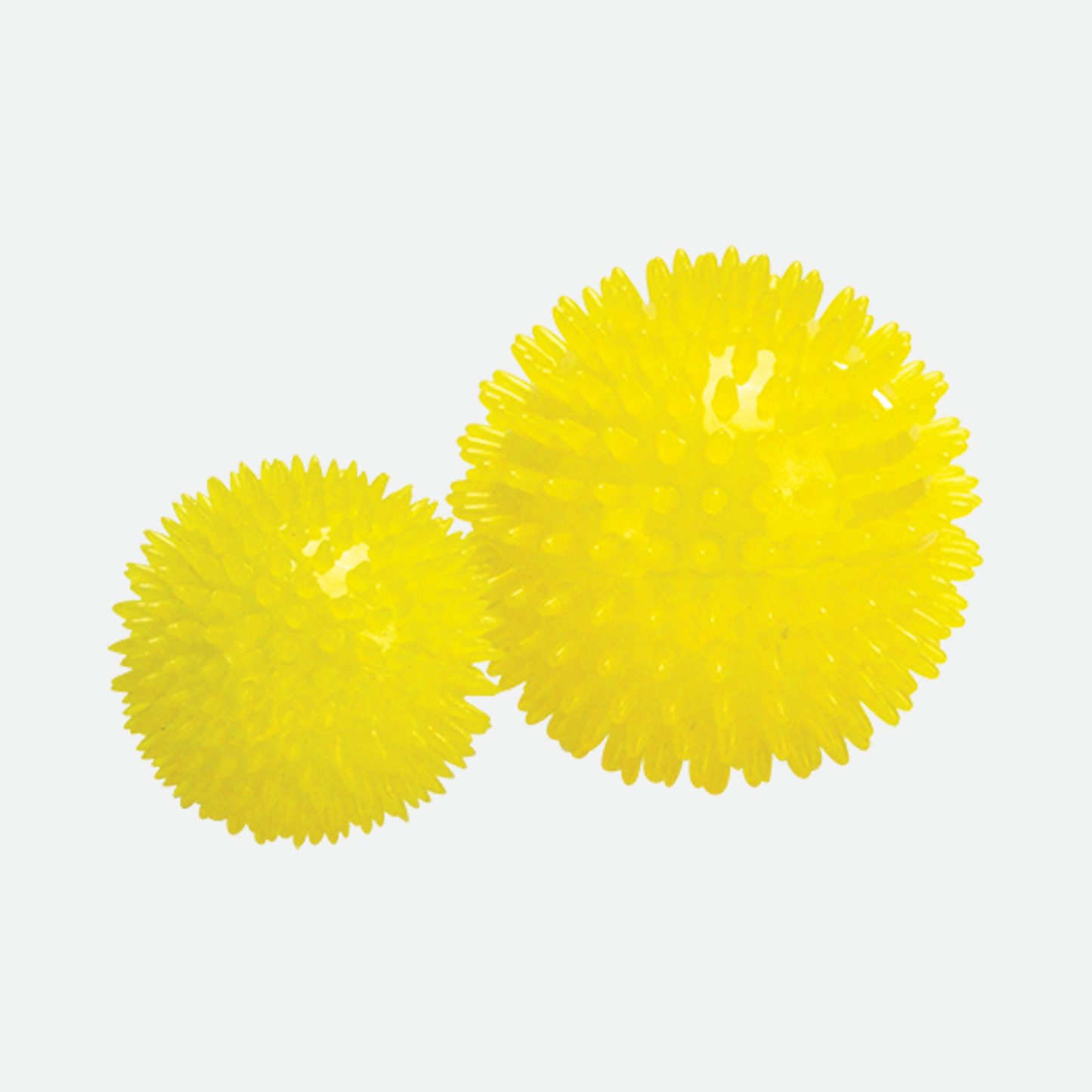 Spike chew ball for dog, rubber