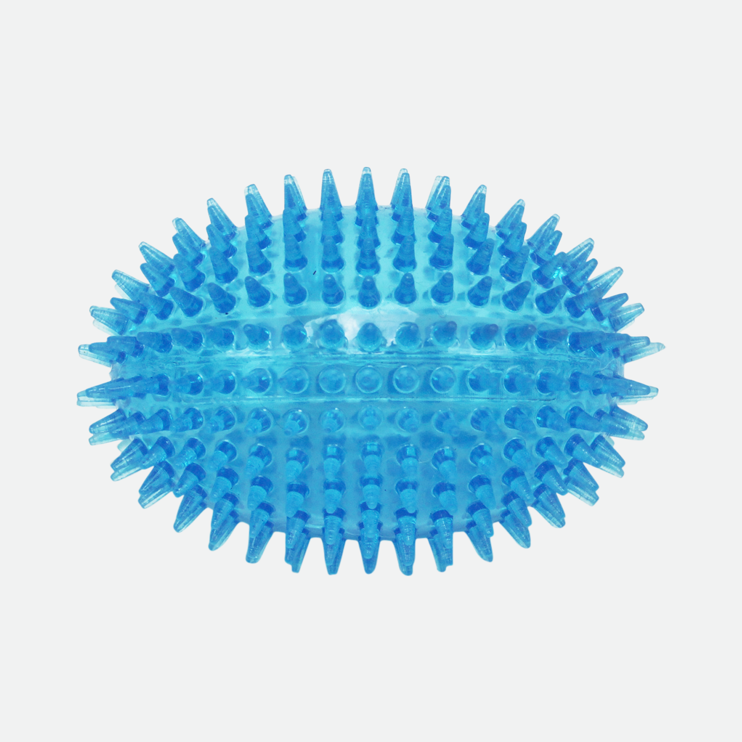 Spike chew ball for dog, rubber