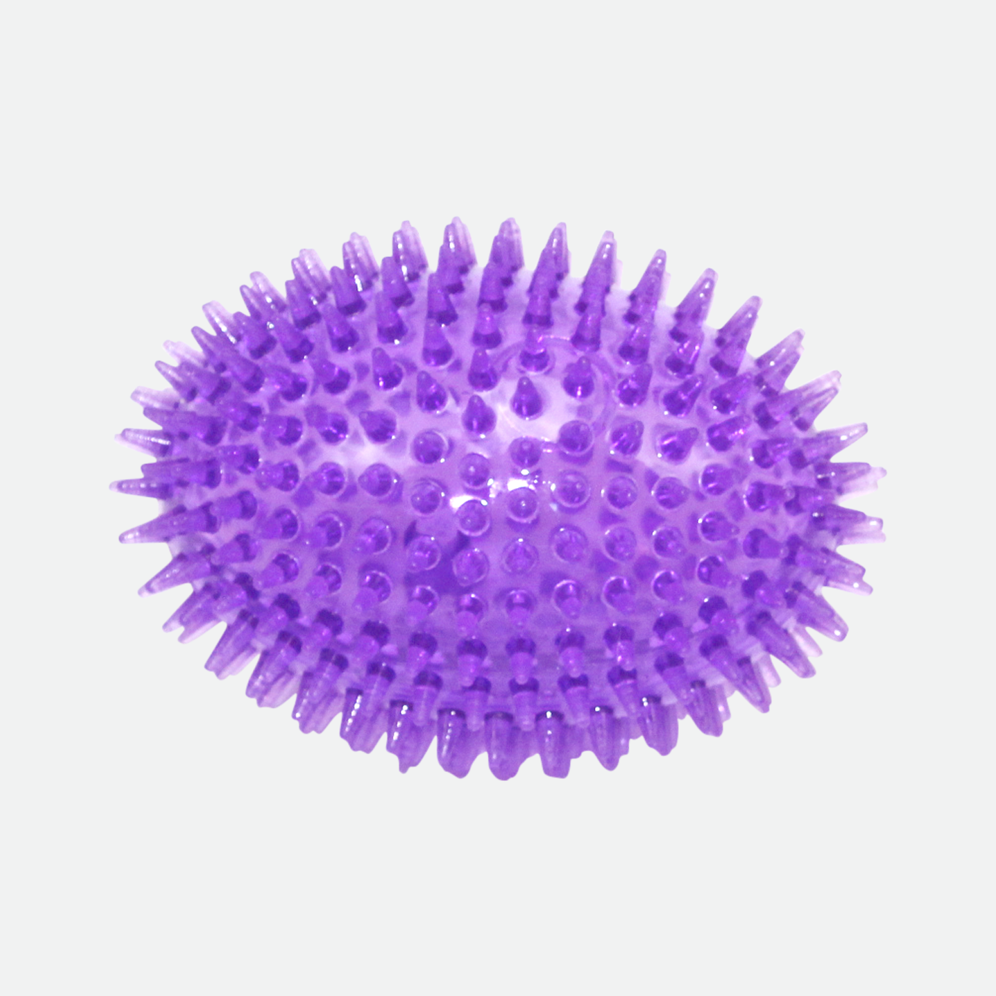 Spike chew ball for dog, rubber