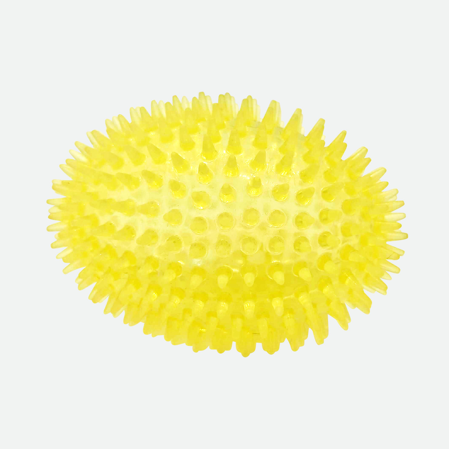 Spike chew ball for dog, rubber