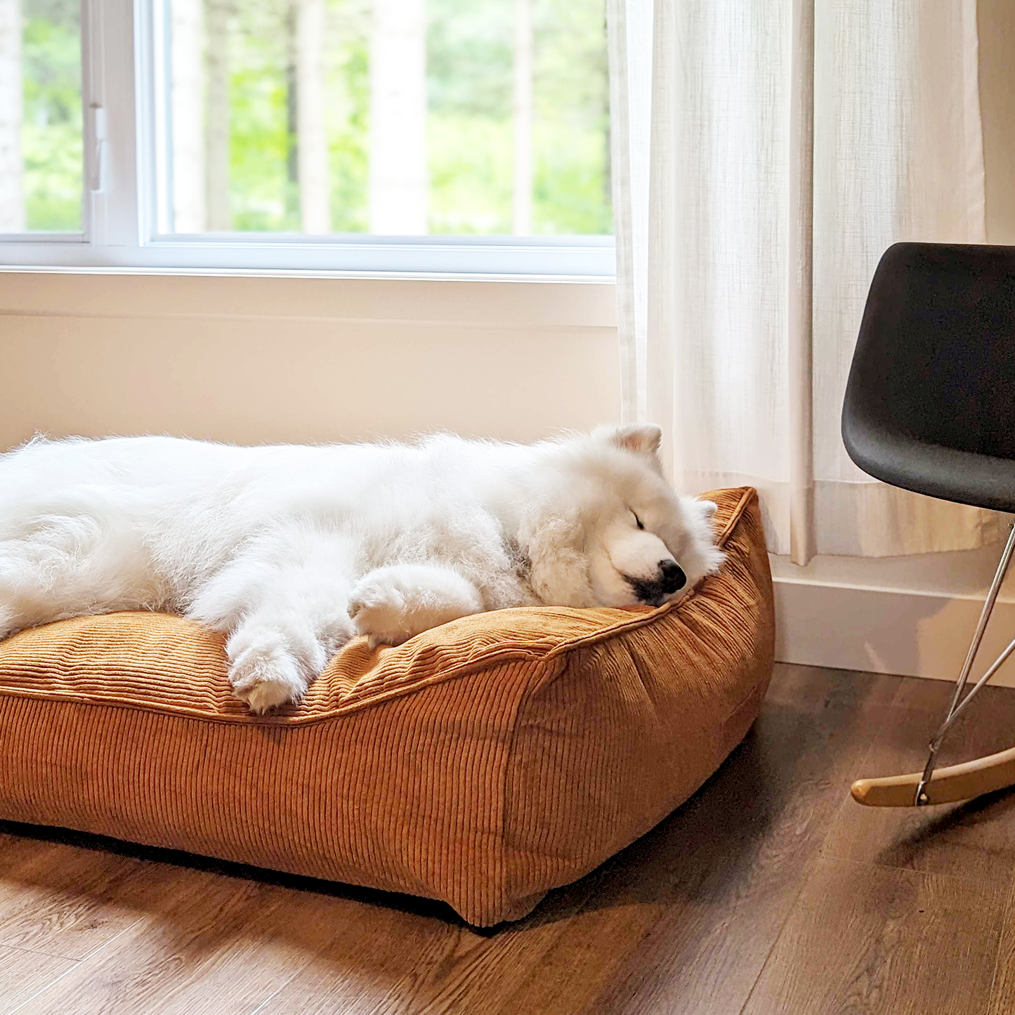 Supplementry cloud dog bed cover, pecan