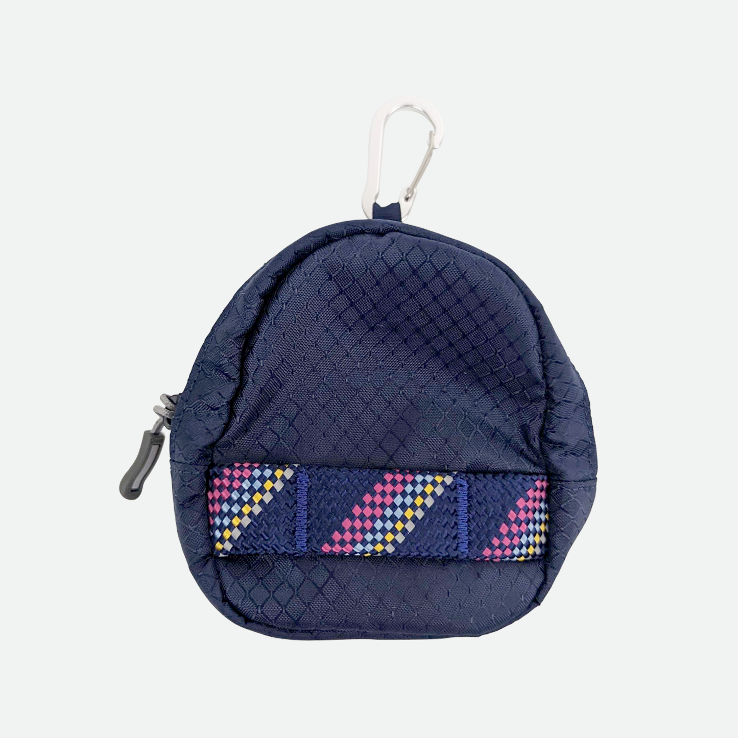 Treat pouch for dog, retro blue